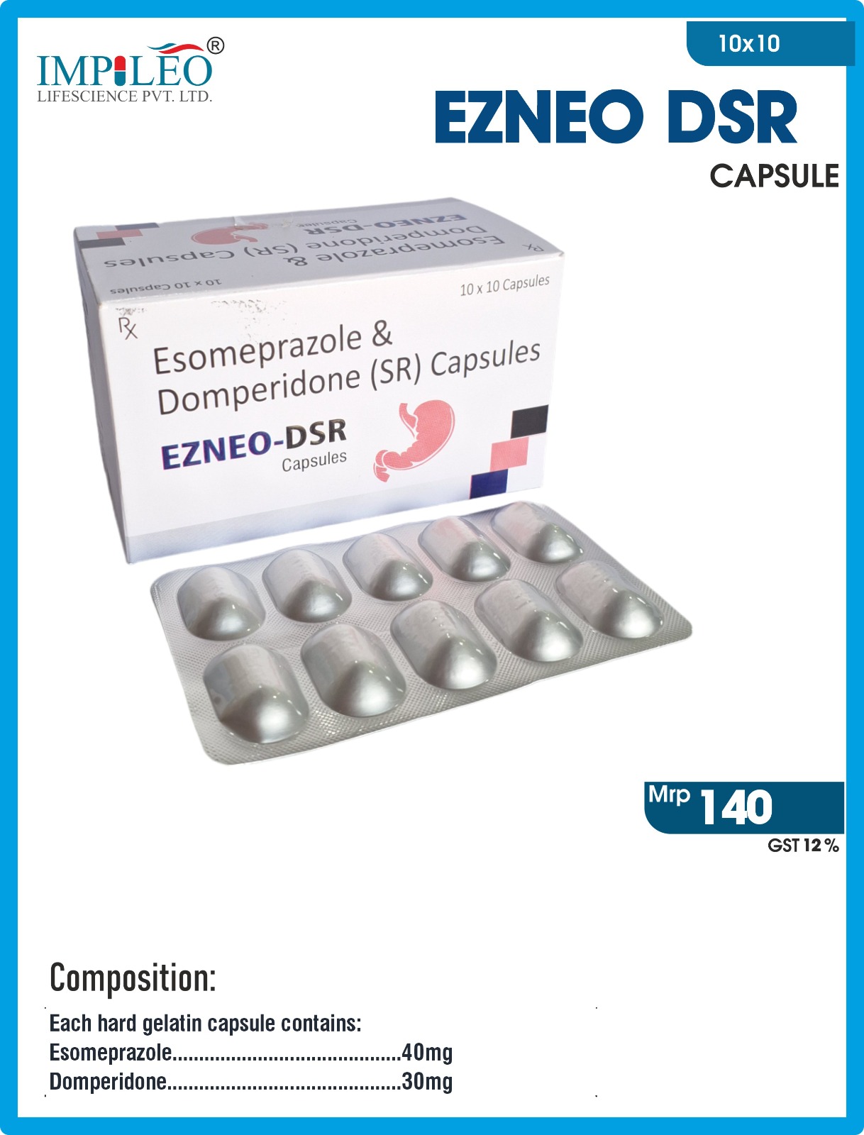 Trusted PCD Pharma Franchise in Chandigarh Offers EZNEO DSR Capsules