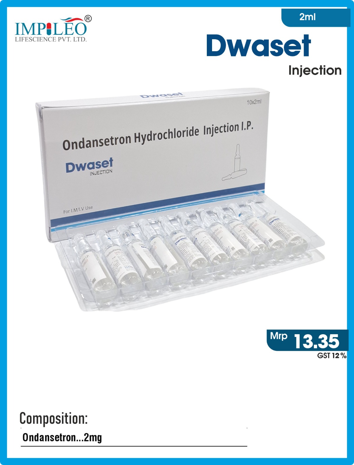 Top PCD Pharma Franchise in Chandigarh Delivers High-Quality DWASET Injection