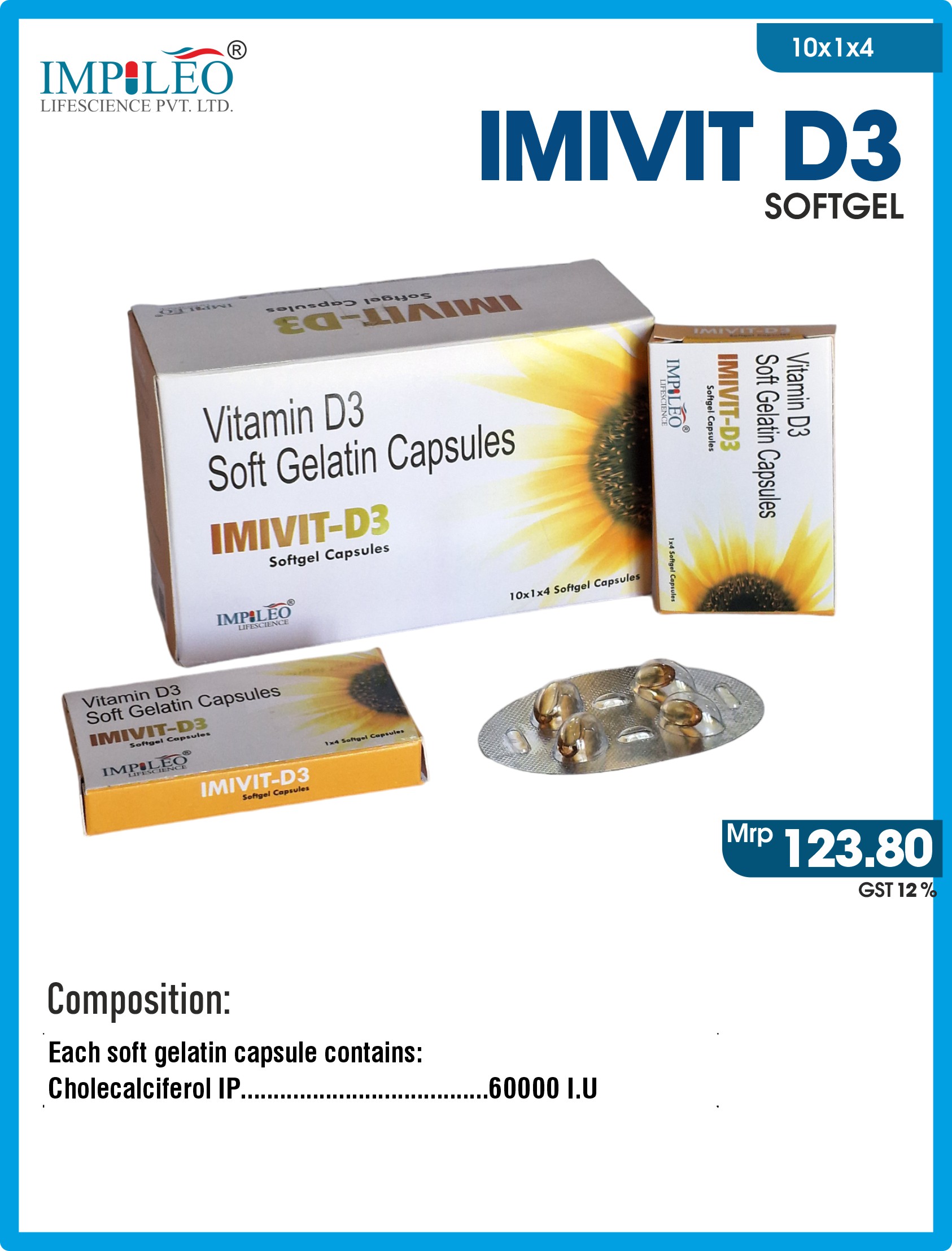 Boost Your Supply Chain: Trusted Third Party Manufacturing in India for IMIVIT D3 Capsule in India