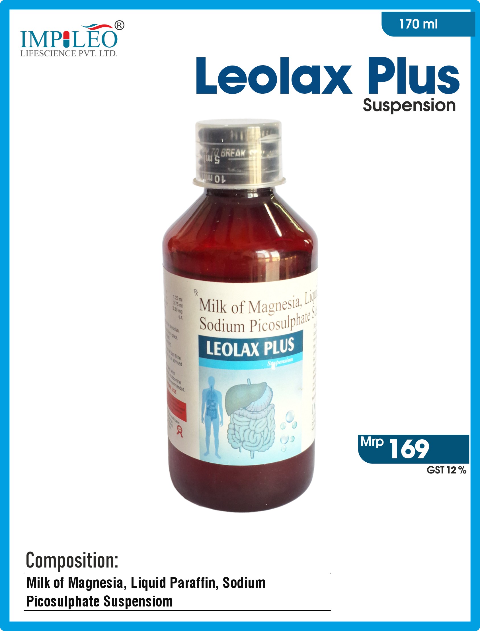 LEOLAX PLUS SYRUP : Elevating Digestive Health with Premier Third-Party Manufacturing in Baddi