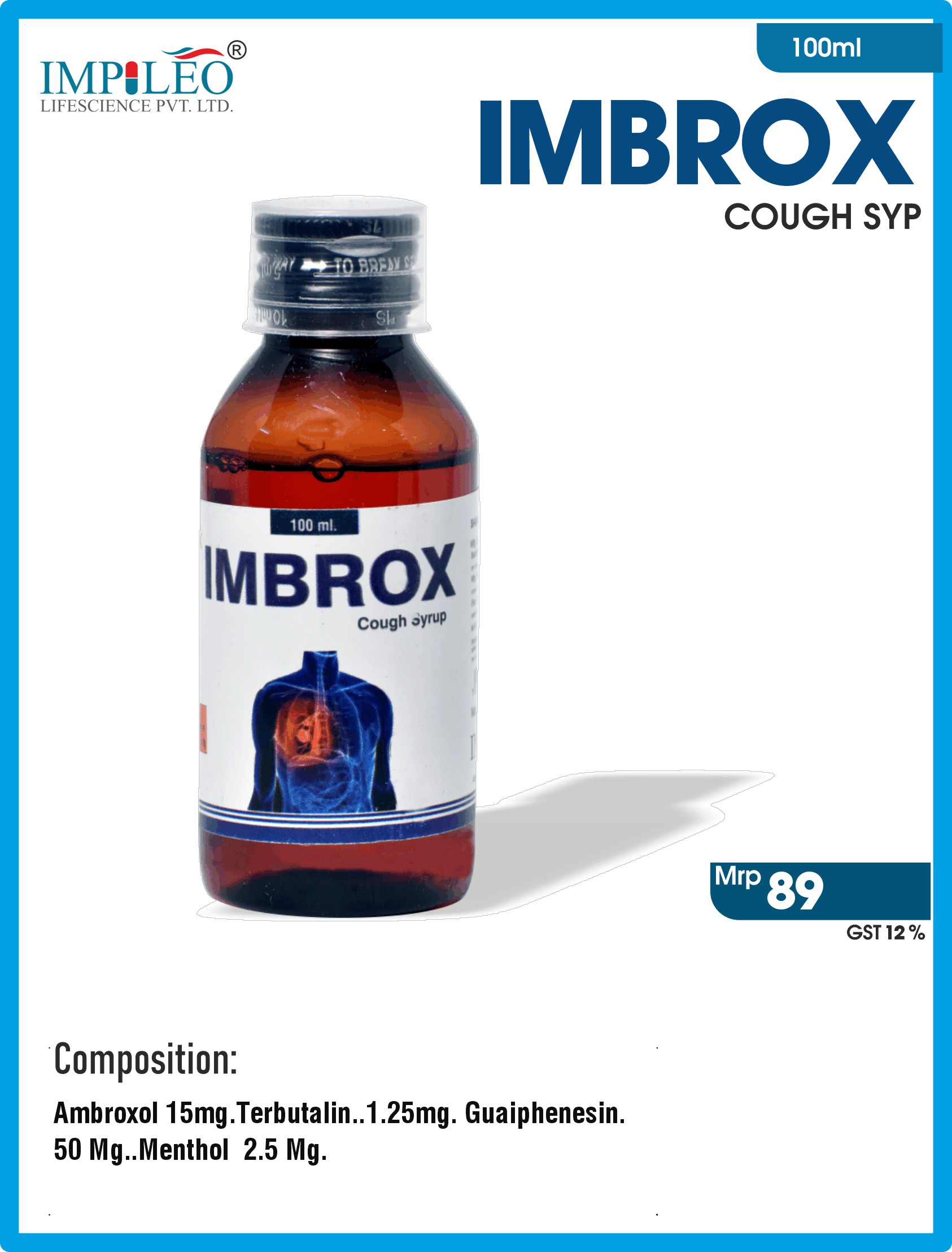 Enhance Your Well-being : IMBROX SYRUP from a Trusted PCD Pharma Franchise in Chandigarh