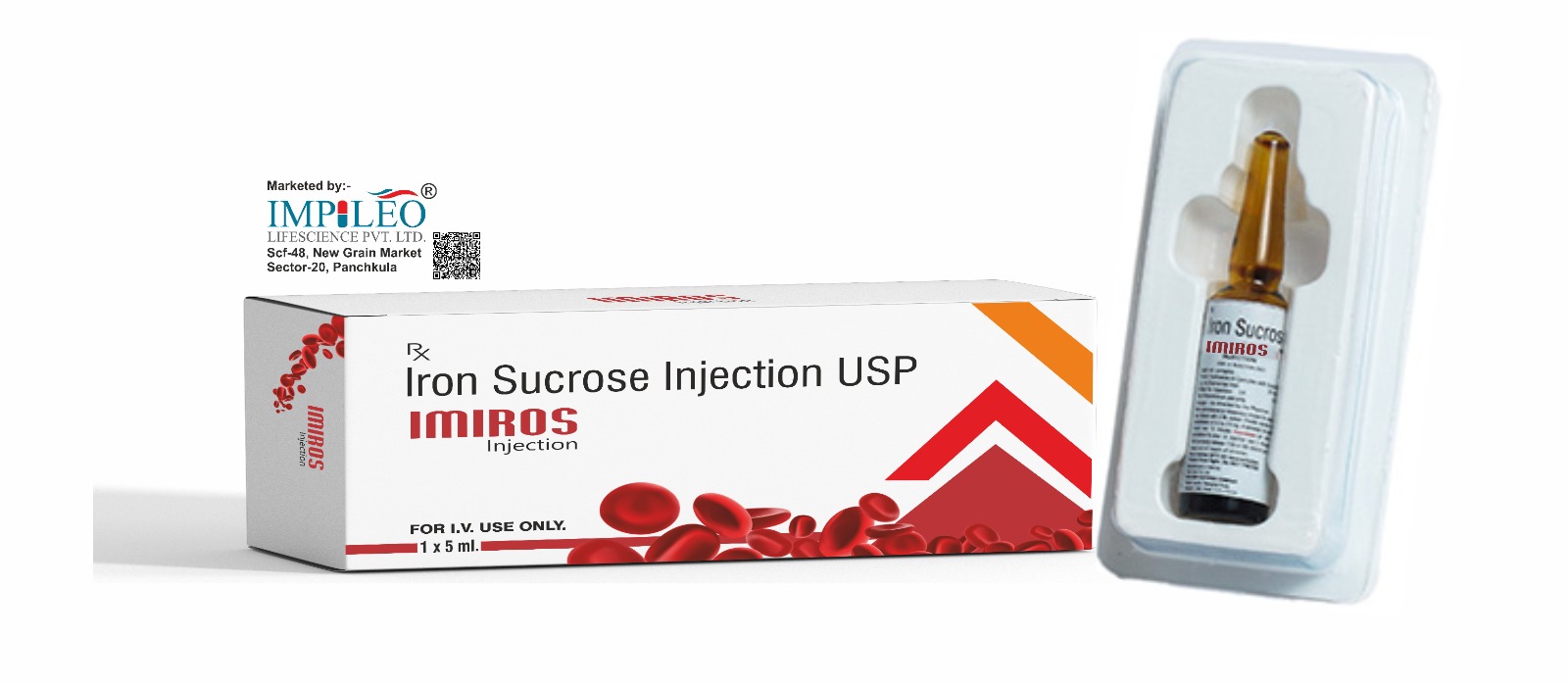 PCD Pharma Franchise in Chandigarh Offering IMIROS Injection for Iron Deficiency