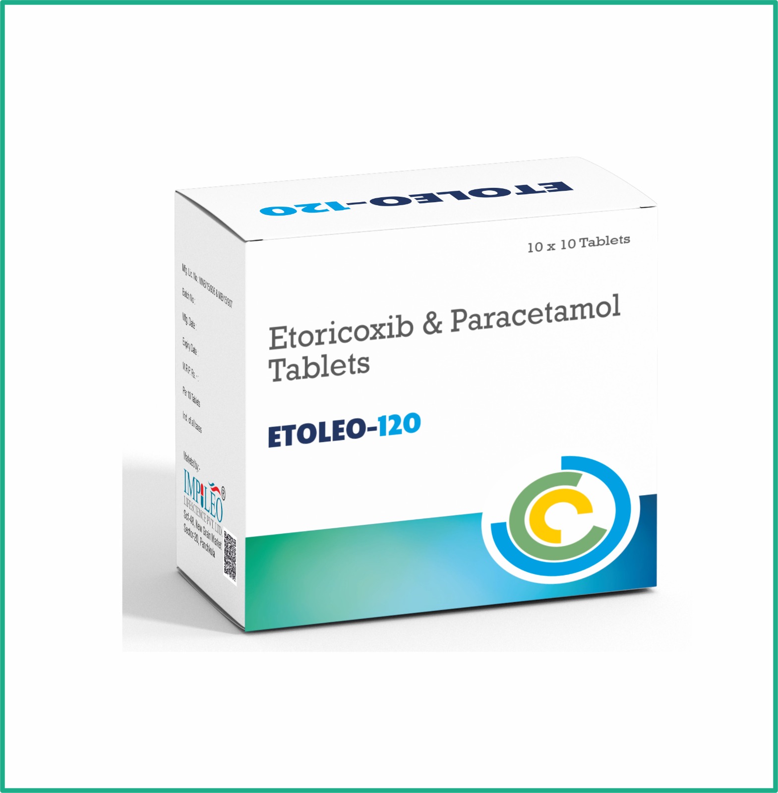 ETOLEO-120 Tablets – Reliable Pain Relief by PCD Pharma Franchise in Chandigarh